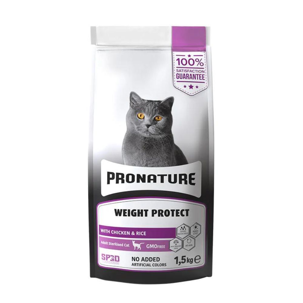 Pronature Weight Protect Sterlised Cat Food 1.5 KG