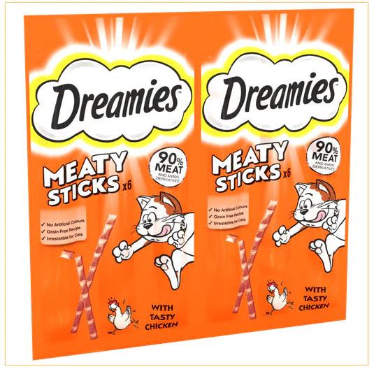 Dreamies Meaty Sticks With Tasty Chicken