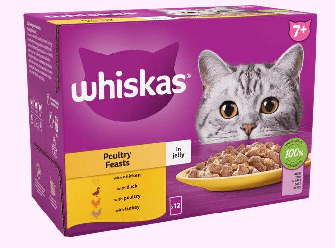 Whiskas Jelly Cat for Senior Cat 7+ years * 1 - 85g Pouch