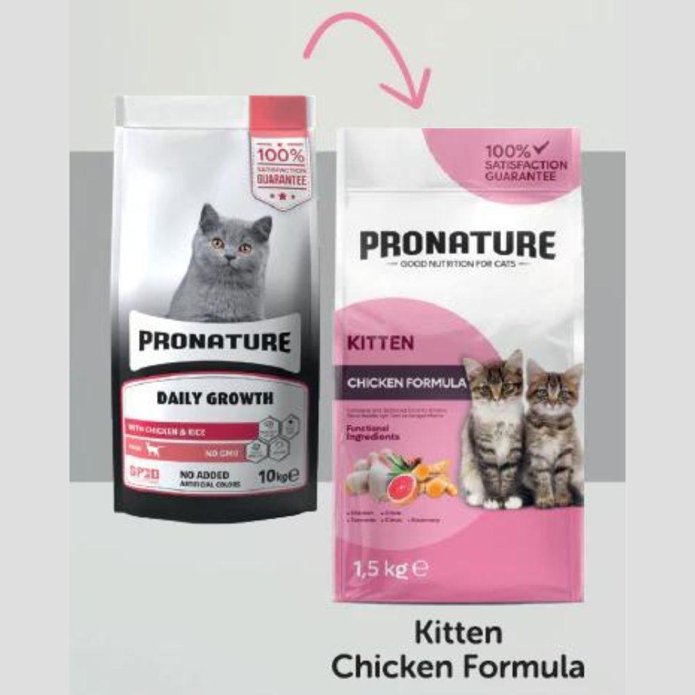 Pronature Daily Growth Kitten with Chicken & Rice