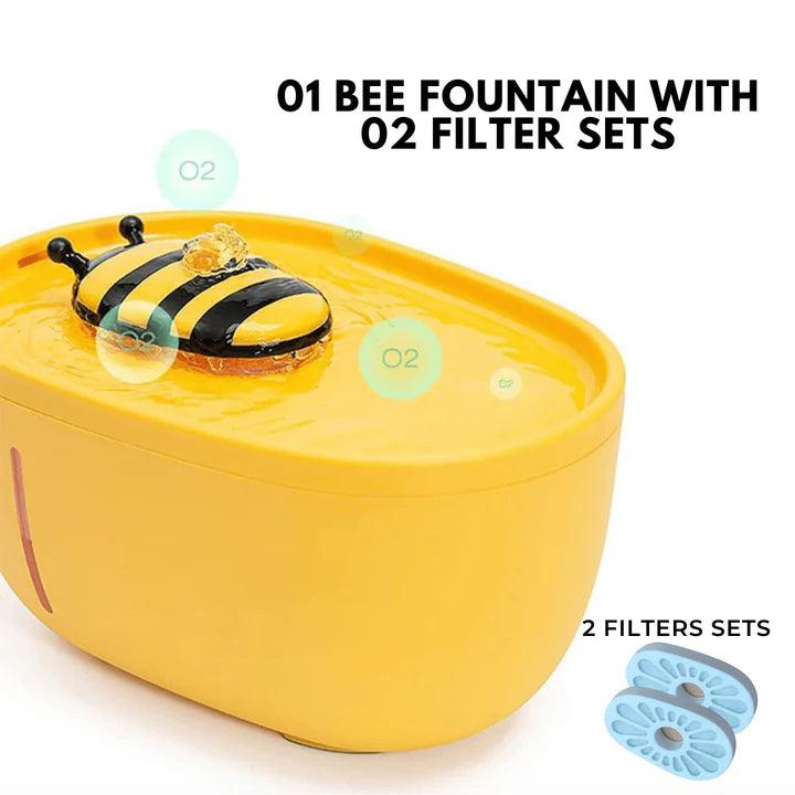 Bee Fountain Water Dispenser for Pets 2.0L