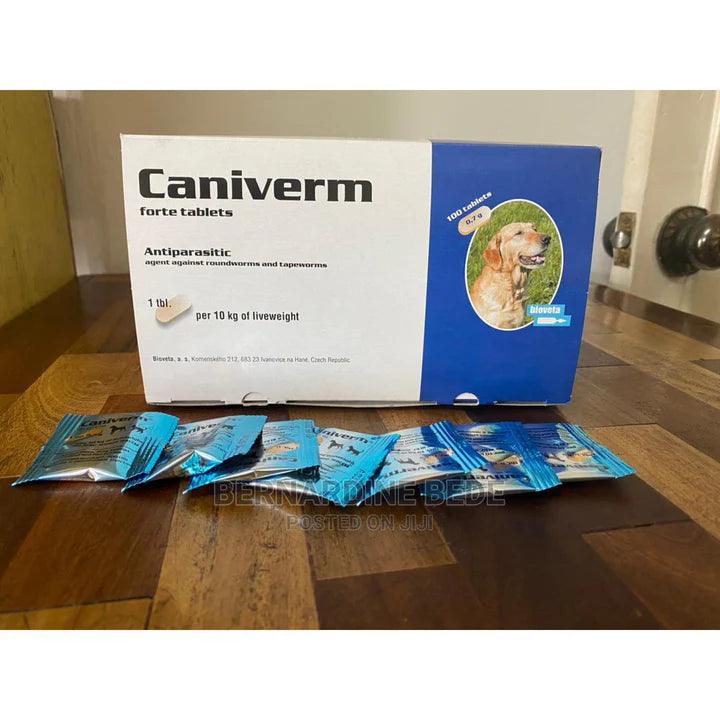 Caniverm Deworming Tablet for Cats & Dogs (1 Tablet)