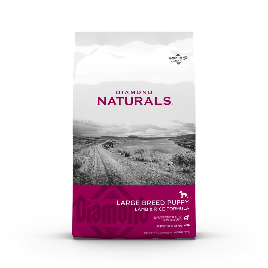 DIAMOND NATURALS LARGE BREED PUPPY LAMB & RICE FORMULA