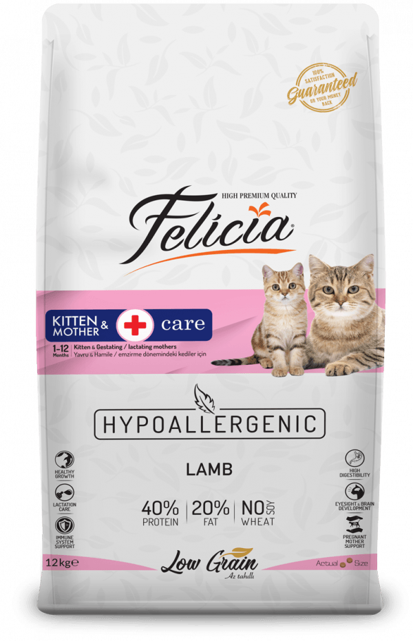 Felicia Kitten & Mother Care Lamb Cat Food