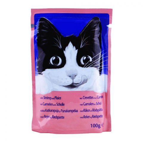 Felix With Cat Shrimp & Plaice Cat Food Pouch 100g