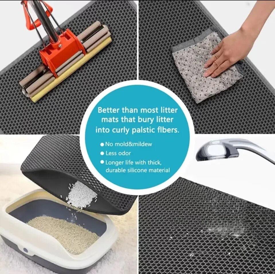 Cat Litter Mat With Double Layer