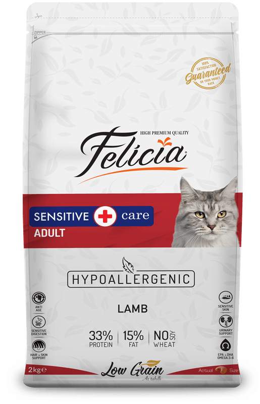 Felicia Sensitive Care Adult Lamb Cat Dry Food