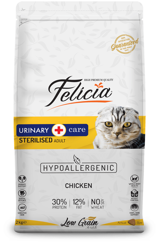 Felicia Urinary Care Adult Chicken Sterilised Cat Food