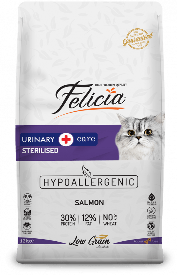 Felicia Urinary Care Adult Salmon Sterilised Cat Food