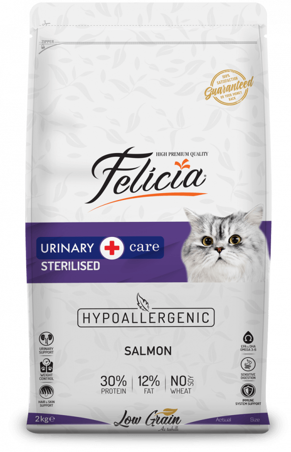 Felicia Urinary Care Adult Salmon Sterilised Cat Food